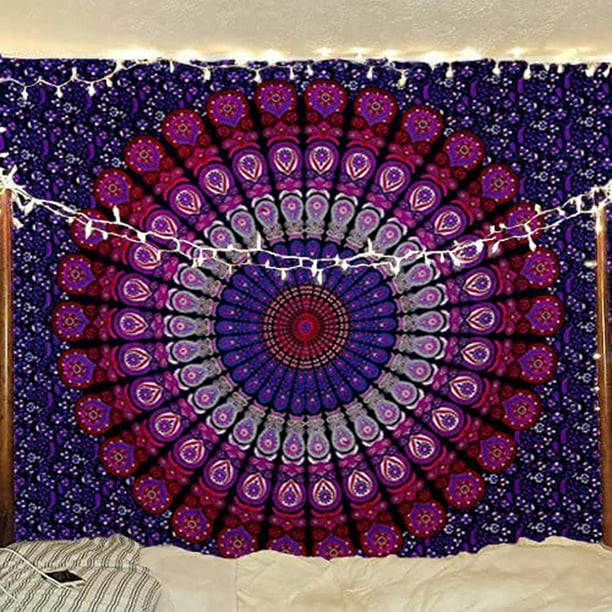 Wall Hanging Tapestry Poster 30"X40" Cotton Indian Mandala Size Boho Wall Decor